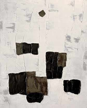 Paul-Émile Borduas, «L’étoile noire», 1957