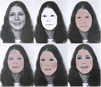 Suzy Lake, «A Genuine Simulation of… No. 2», 1973-1974