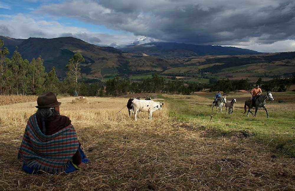 Ecuador: women in field-WestmountMag.ca