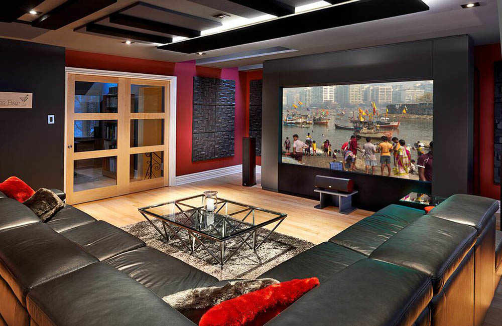 home theatre, cinema maison