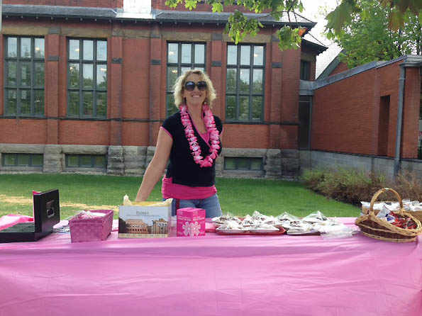 Jillian Barnes at Library