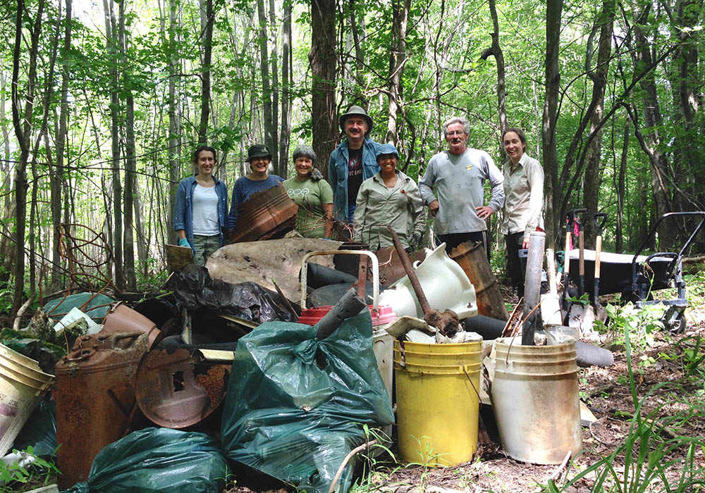 NCC Missisquoi Refuge clean-up