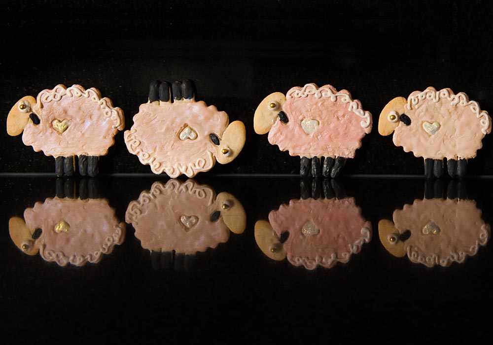 sweet sheep sugar cookies