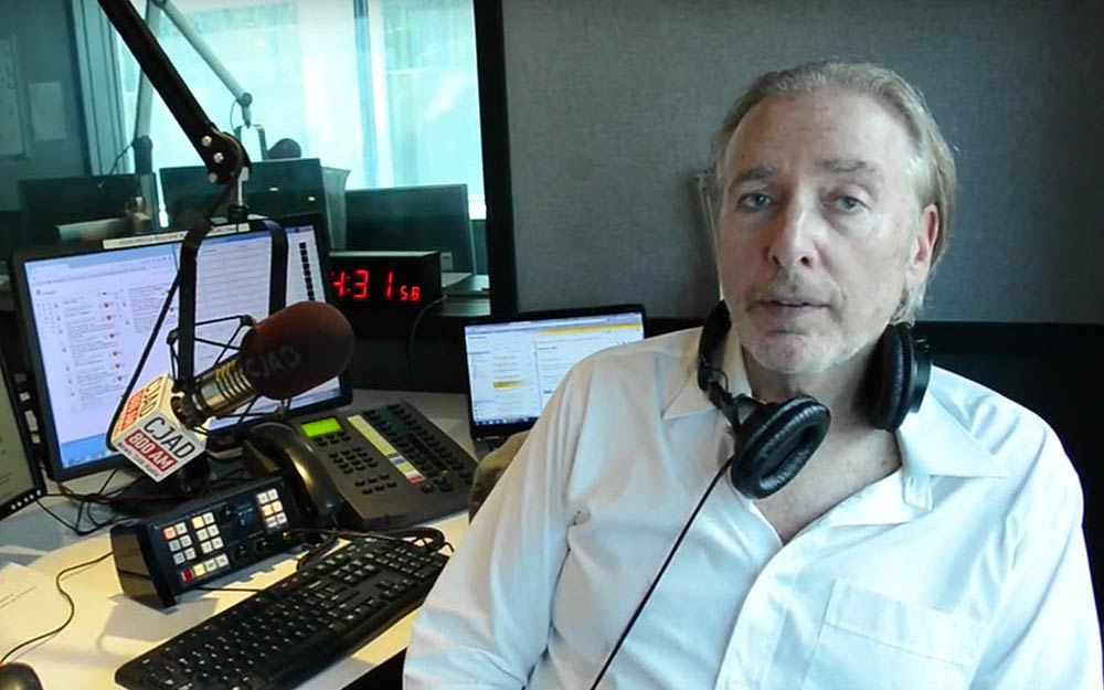 Aaron Rand, radio host at CJAD