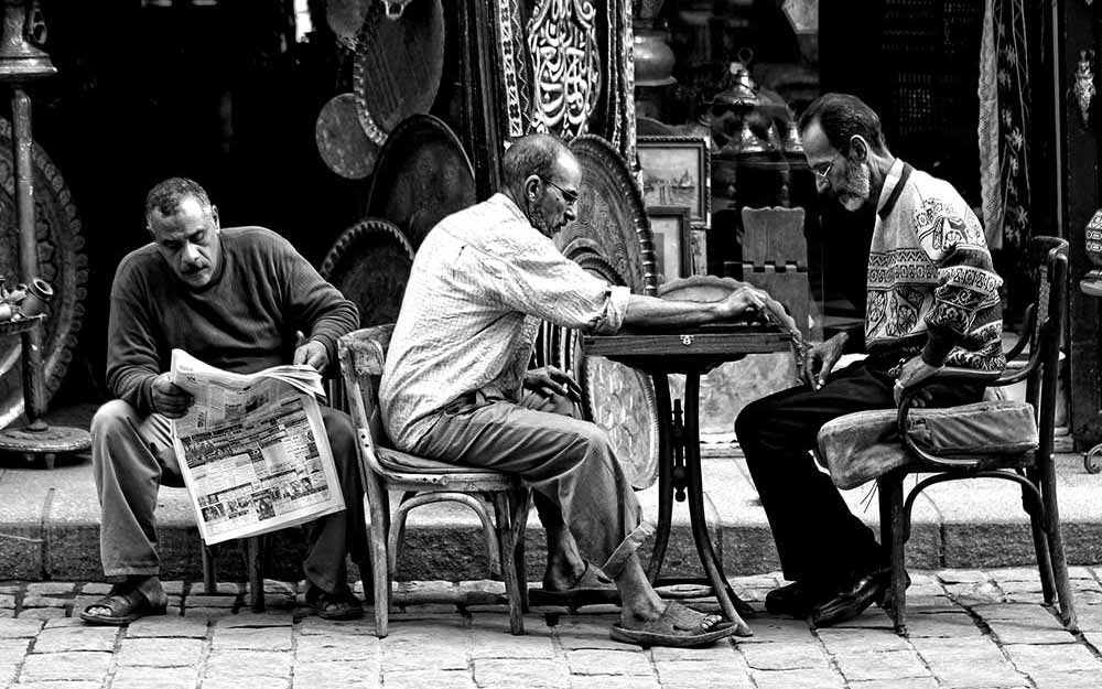 photo: rue Muiz Street, le Caire/Cairo, photo Roy Gunnels