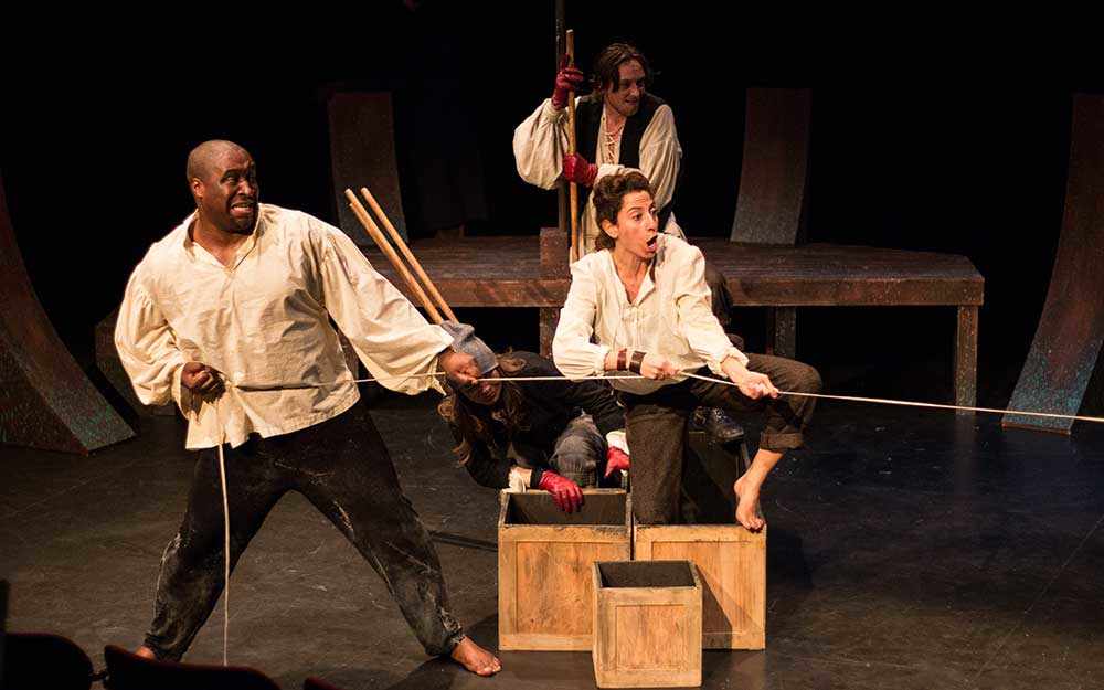 scene from Moby Dick, Persephone Productions