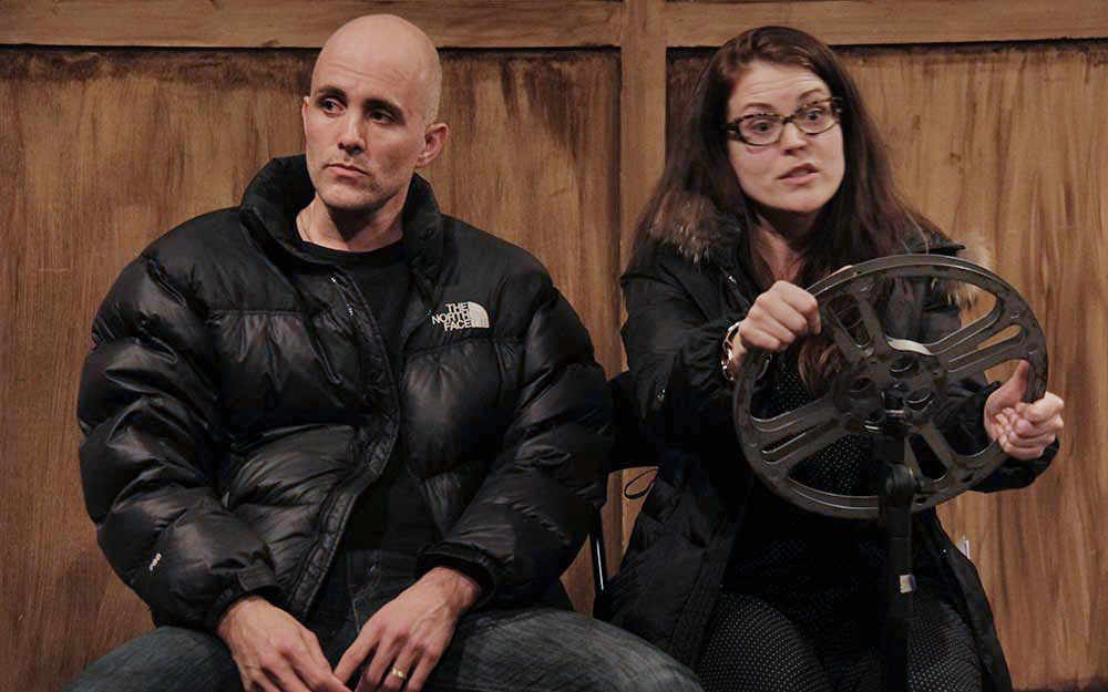 Simon Anthony Abou-Fadel and Miranda Handford in A Weekend Away