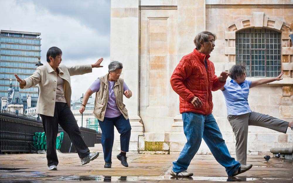 tai chi practitioners