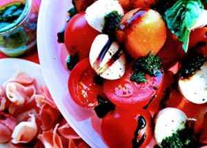 Prosciutto e Melone with Insalata Caprese - WestmountMag.ca