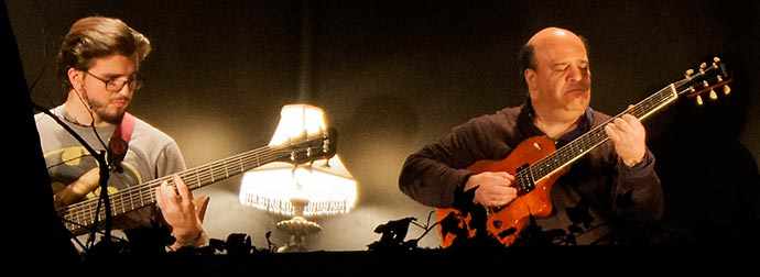 Harry Standjofski and his son, Mikail Stadjofski-Figols Urban Tales WestmountMag.ca