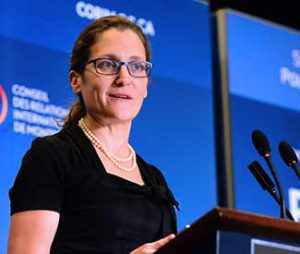 Chrystia Freeland CORIM WestmountMag.ca