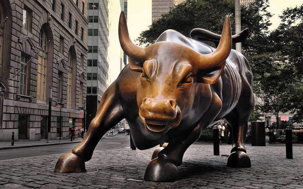 Wall Street bull WestmountMag.ca