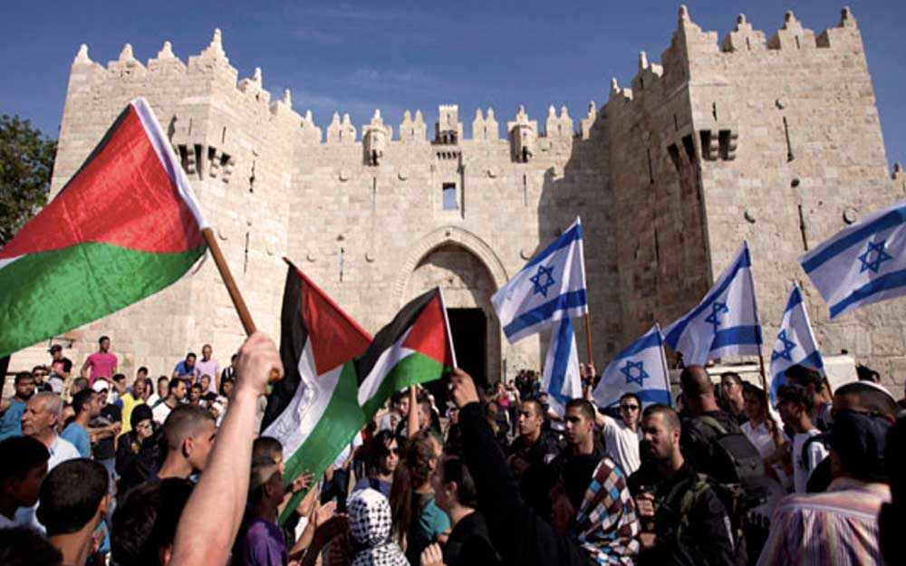 Israel Palestine protesters WestmountMag.ca