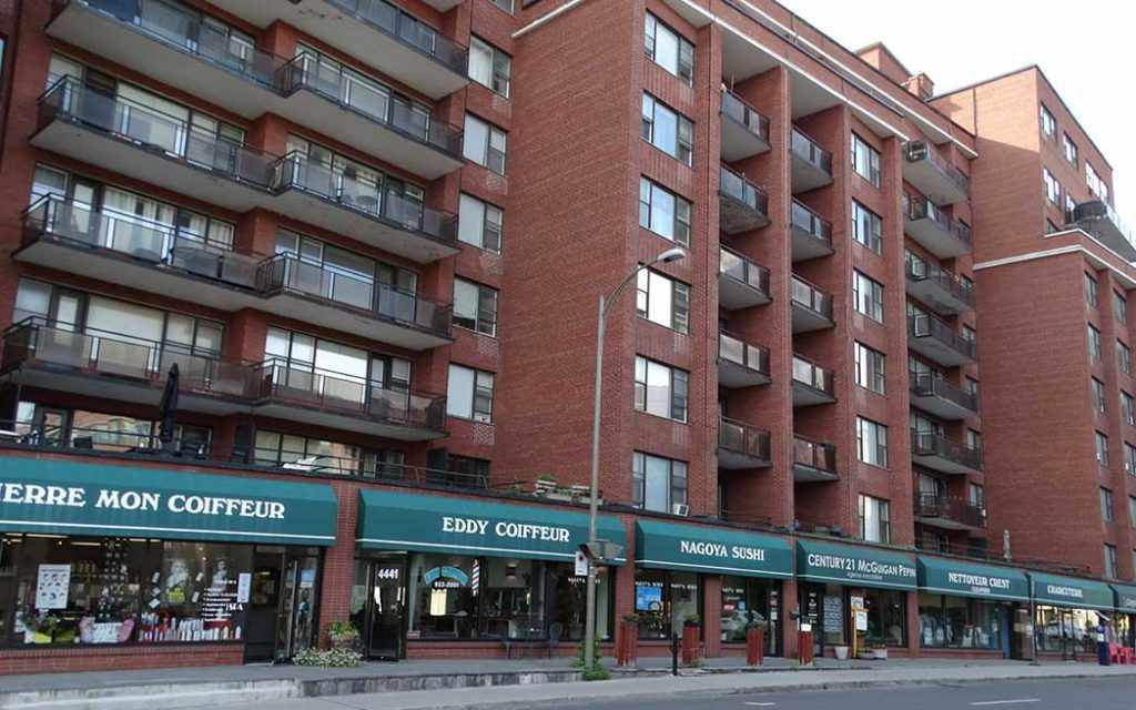 North side Ste-Catherine W - WestmountMag.ca