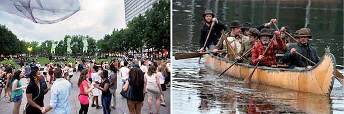Jardins Gamelin – Salsafolie, photo : Martine Doyon / Chasse-galerie : La légende – WestmountMag.ca