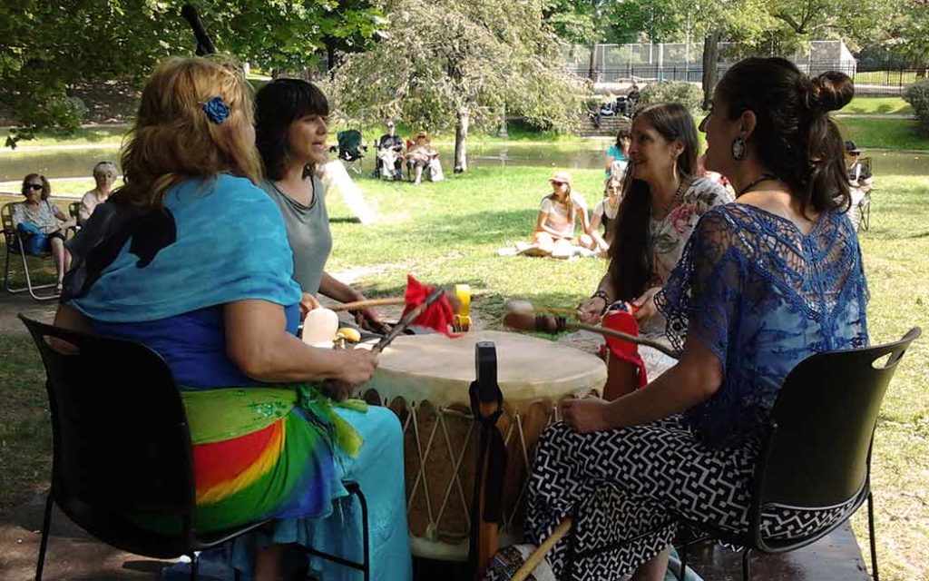 BearHeart Medicine Drum - WestmountMag.ca