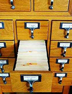 card catalogue - WestmountMag.ca