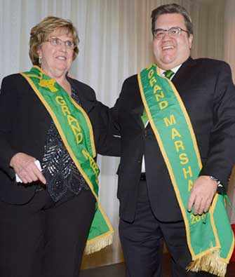 United Irish Societies of Montreal - Elizabeth Quinn and Denis Coderre - WestmountMag.ca