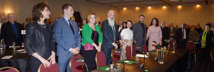 United Irish Societies of Montreal jury - Westmountmag.ca