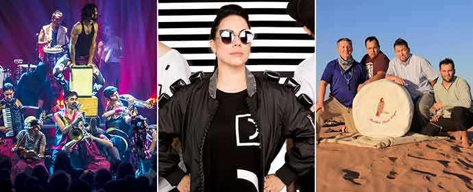 Gypsy Kumbia Orchestra, Debbie Tebbs, Red Tail Spirit Singers