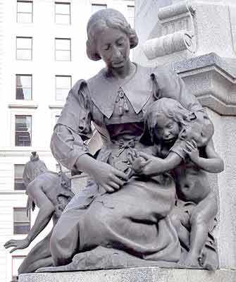 Jeanne-Mance monument - WestmountMag.ca