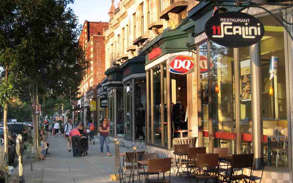 Rue Sherbrooke Street, Westmount QC - photo: Andrew Burlone – WestmountMag.ca