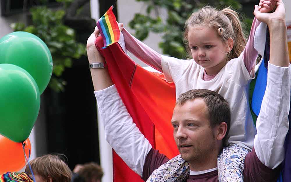 gay father with little girl - WestmountMag.ca