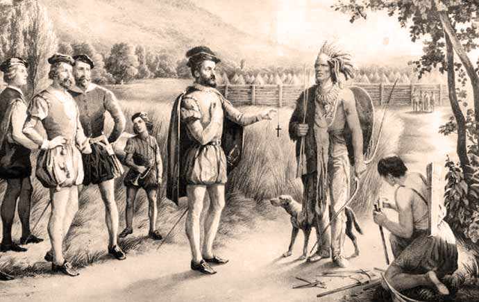 Jacques Cartier and Hochelagans - WestmountMag.ca