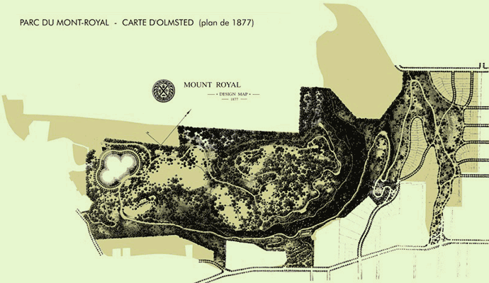 Image: Olmstead design for Mount-Royaal Park – WestmountMag.ca