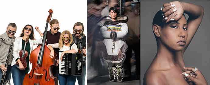  Kleztory (photo : Sergei Bergen), Beatrice Deer, Dominique Fils-Aimé (photo : Kevin Millet) – WestmountMag.ca