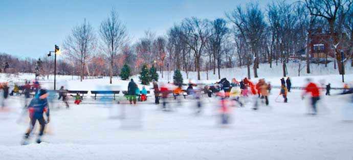 Mount Royal skating - WestmountMag.ca