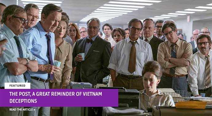 The Post, a great reminder of Vietnam deceptions - WestmountMag.ca