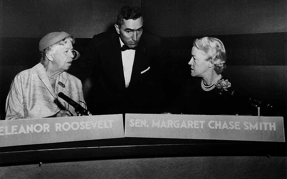 Eleanor Roosevelt and Margaret Chase-Smith - WestmountMag.ca