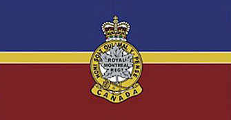 Camp flag Royal Montreal Regiment - WestmountMag.ca