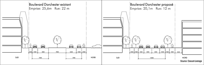 narrowing of Dorchester - WestmountMag.ca