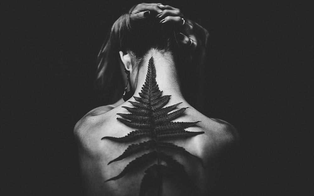 woman, neck, fern - WestmountMag.ca