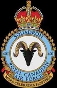 401 squadron badge - WestmountMag.ca