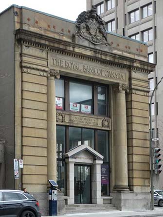 Royal Bank of Canada Ste-Catherine Street