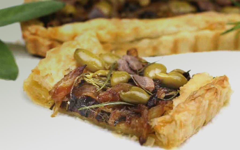 Onion Herb Tart - WestmountMag.ca