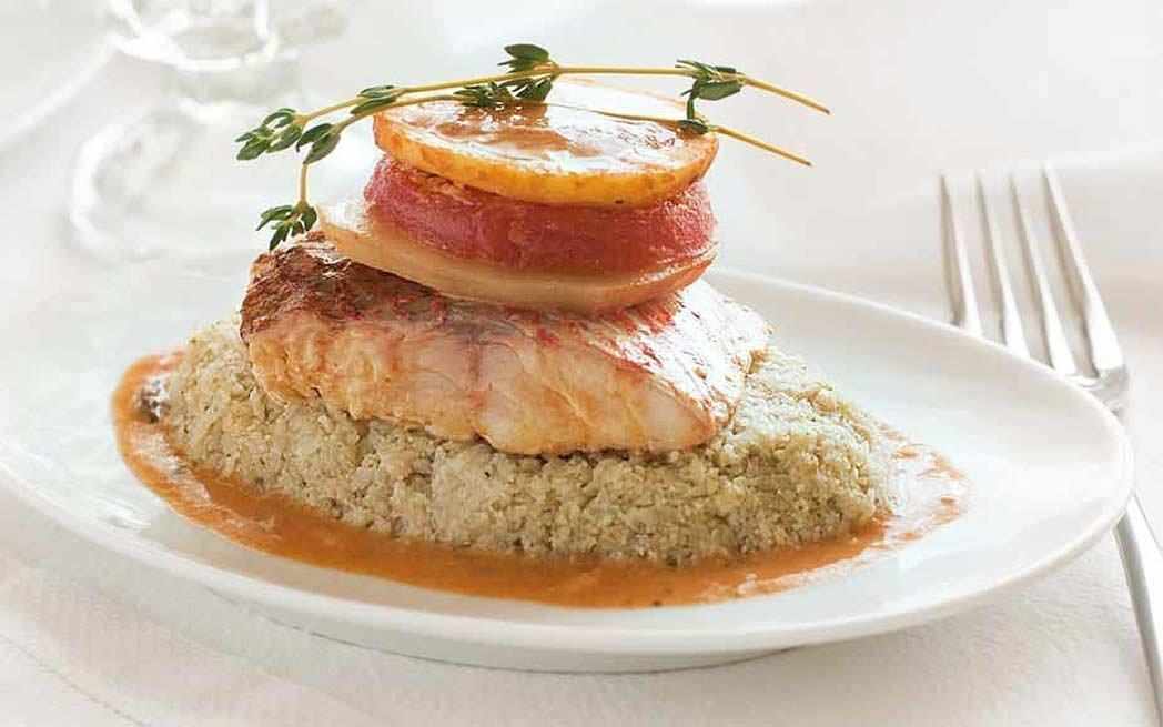 Mediterranean red snapper with roasted vegetables - WestmountMag.ca