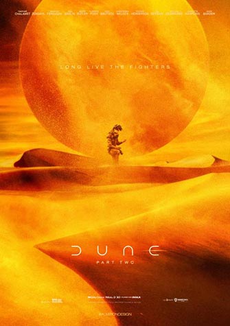 Estival du Nouveau Cinéma (FNC) 2024 - Affiche DUNE - DEUXIÈME PARTIE