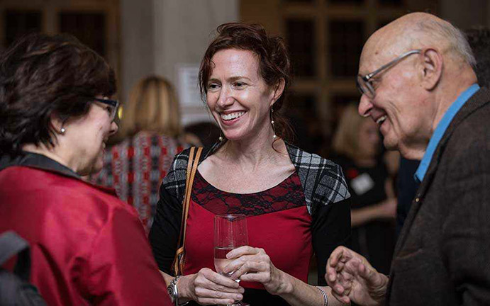 Lynn Verge, Mary Ann Lacey and Byron Toben
