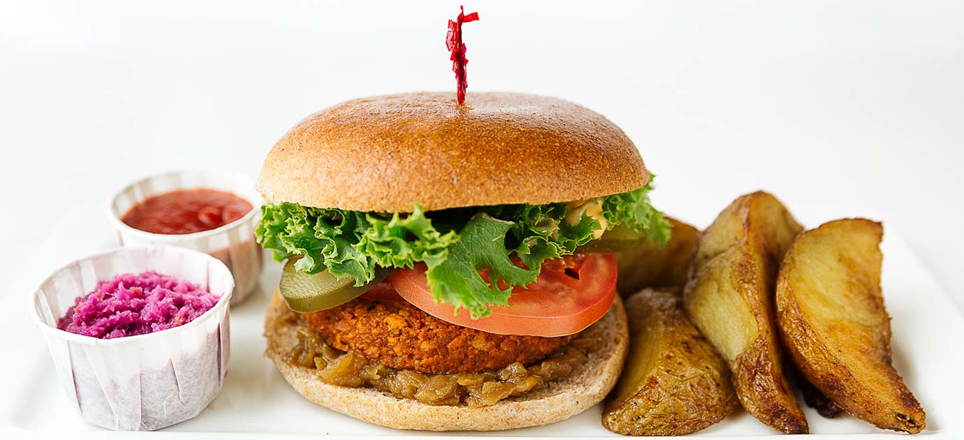 Aux Vivre’s Okonomiyaki Burger