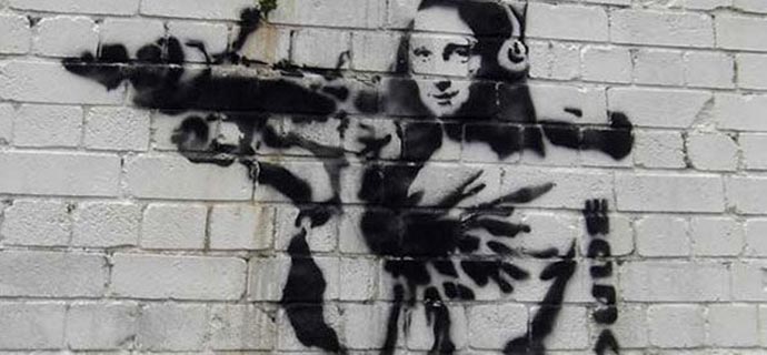 Mona Lisa • Artist: Bansky
