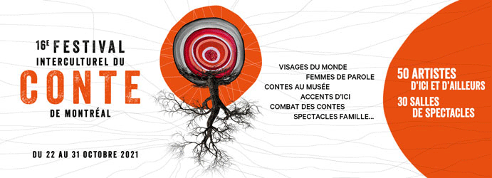 Bannière Festival interculturel du conte de Montréal