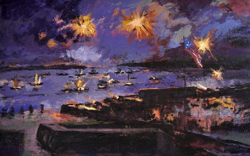 battle at Fort McHenry