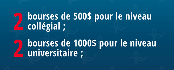 Bourse de la députée de Westmount–Saint-Louis