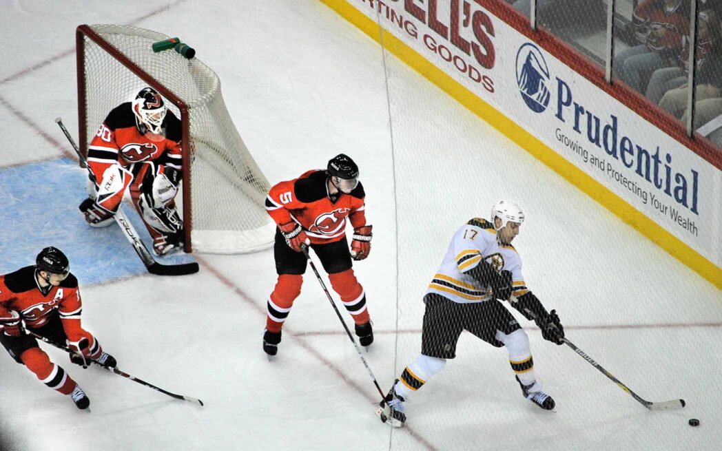 hockey bruins vs devils