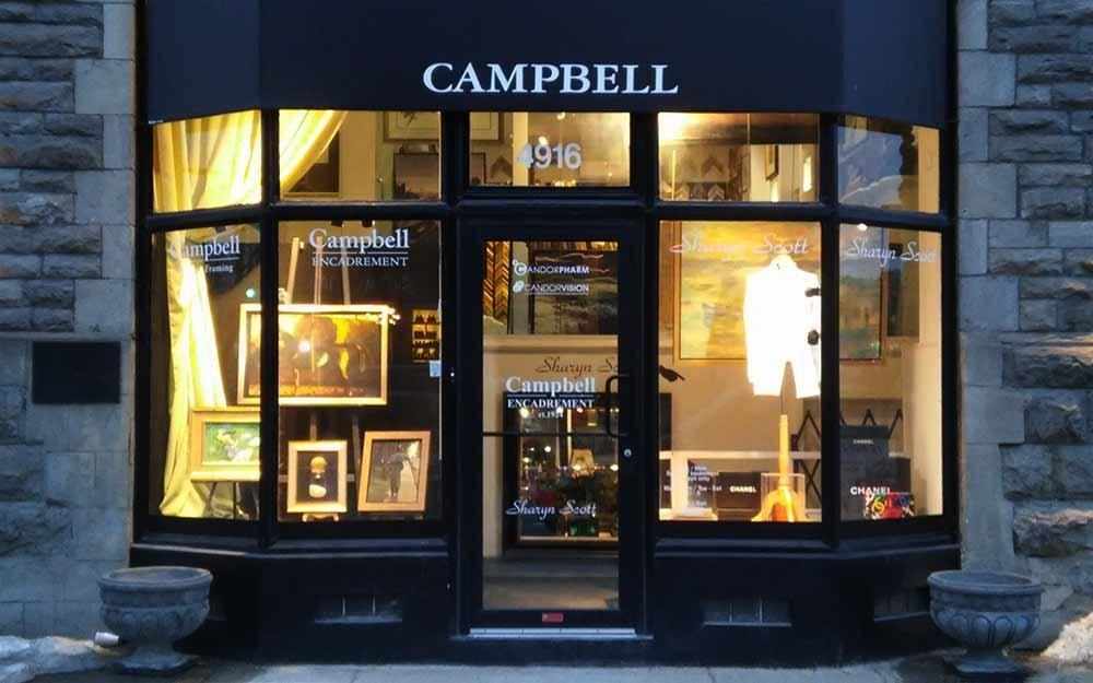 Campbell Framing storefront – WestmountMag.ca