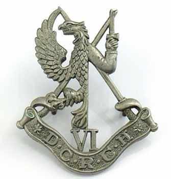 Cap Badge Duke of Connaught Royal Canadian Hussars - WestmountMag.ca